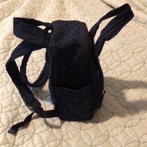 Marc Jacobs Navy Quilted Nylon Backpack